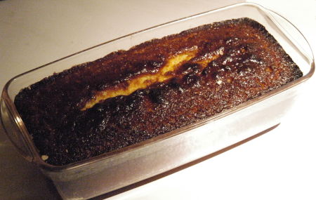 Getränkter Zitronenkuchen