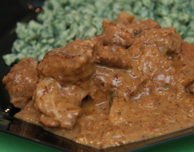 Kalbsvoressen mit Steinpilzen