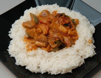 Ente im roten Curry - Gaeng Phed Ped Yang